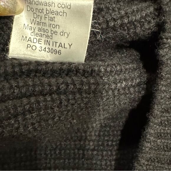 Revolve Cuyana Wool Cashmere Ribbed Balloon Sleeve Sweater - Picture 12 of 12